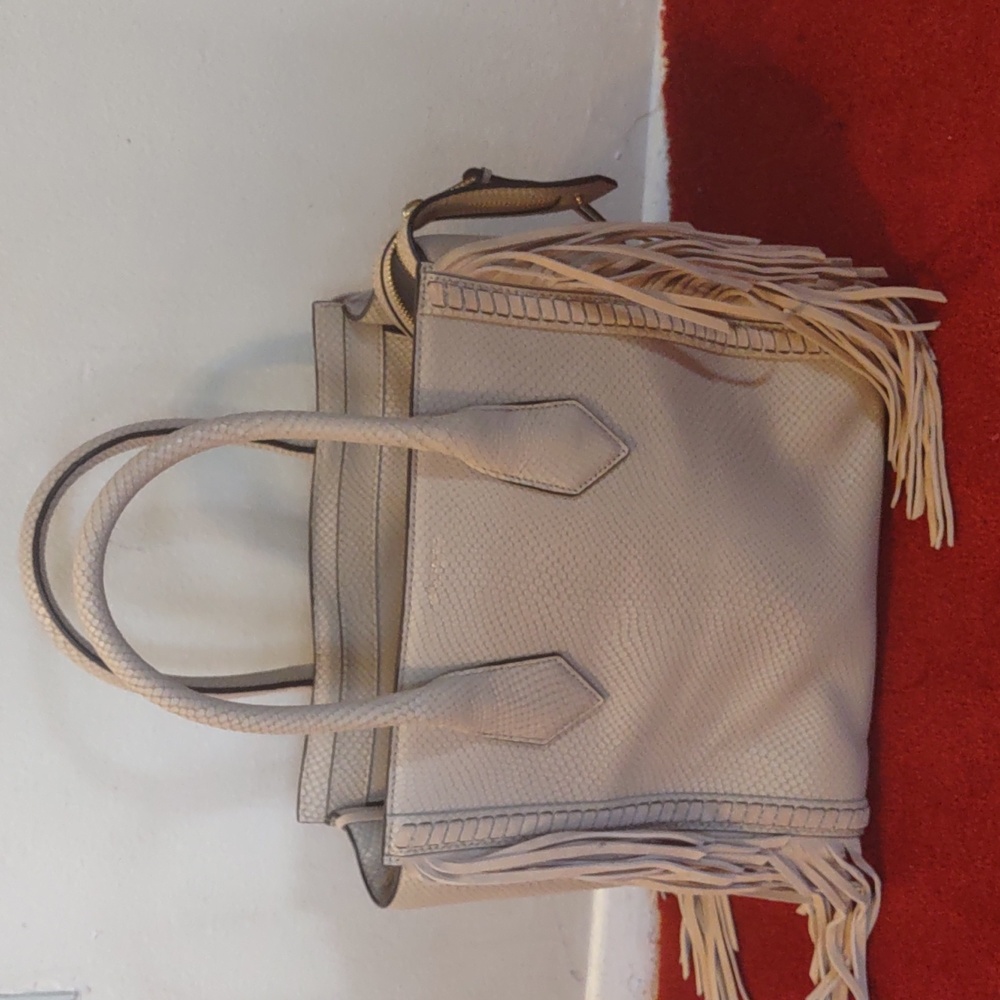 Henri Bendel Brunch Fringed Tote